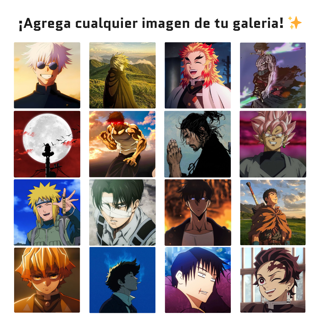 Esfera de Anime Personalizada