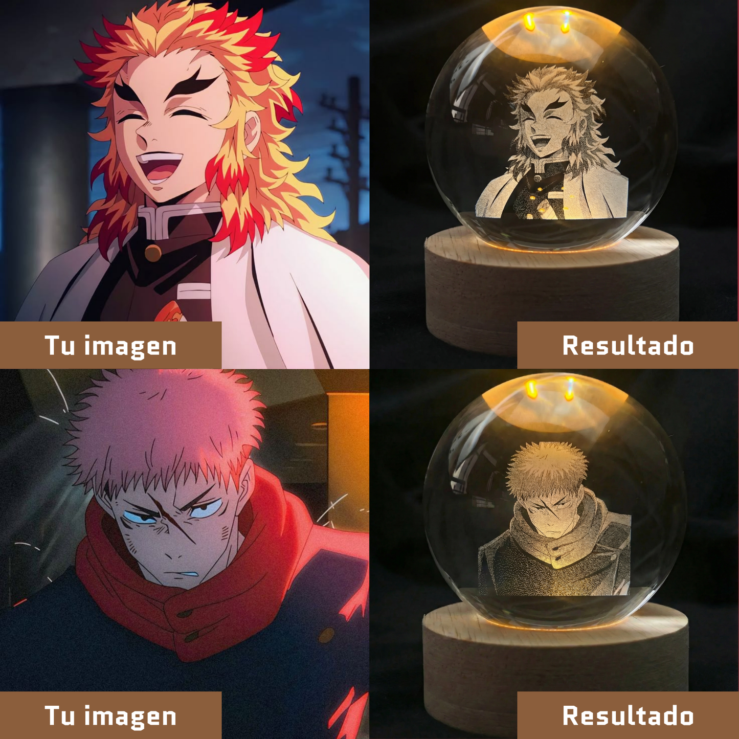 Esfera de Anime Personalizada